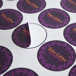Etiquetas Adhesivas para alimentos, Stickers o Etiquetas adhesivas personalizadas